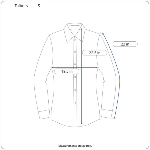 Talbots Womens Shirt Apple Multicolor Roll Tab Sleeve Button Up Petite Size Sp - Picture 3 of 13